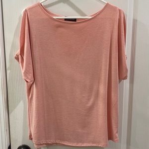Romey cold shoulder knot top